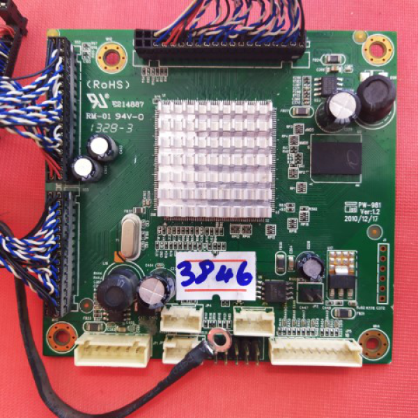 PW-981 , VER:1.2 , RM-01 94V-0 , T-CON BOARD , 100 HZ T-CON ADRES KARTI , TCON BOARD , TCON ADRES KARTI.